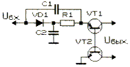 Практическая схема выпрямителя на инжекционном транзисторном элементе
