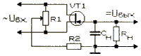 Применение полевого транзистора для выпрямления сигналов